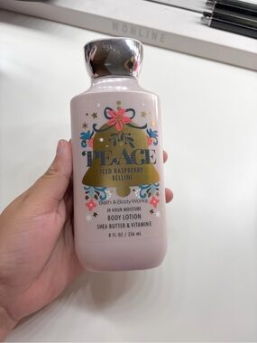 Bath & Body Works Peace Iced Raspberry Bellini Body Lotion